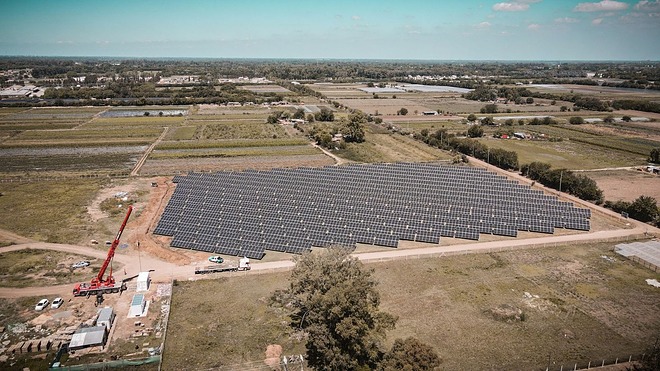 Escobar Sostenible: el Parque Solar municipal ya produce energía al 100% de su capacidad