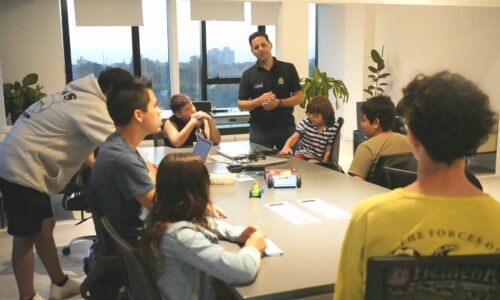 Tecnología, creatividad y aprendizaje: comenzó el Taller de Verano del Club Municipal de Robótica